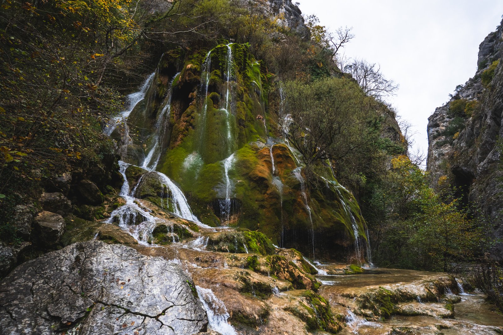 Séance photo à la Cascade Verte dans le Vercors drômois